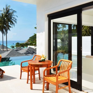 the racha phuket - thailand honeymoon packages - terrace