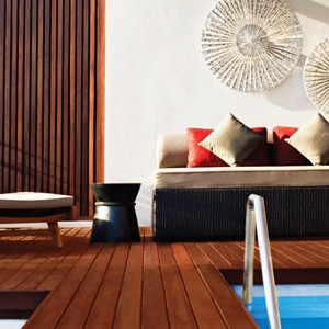 w retreat koh samui - thailand honeymoon packages - decking