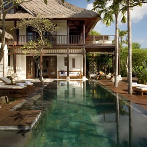 Karma Jimbaran - bali honeymoon packages - deck