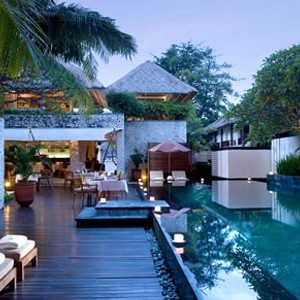 Karma Jimbaran - bali honeymoon packages - pool