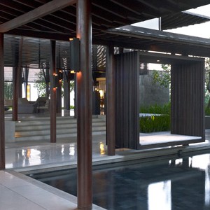 alila villas soori - bali honeymoon packages - lobby