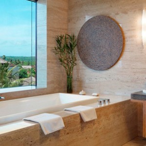 conrad bali - bali honeymoon packages - bathroom