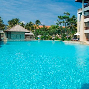 conrad bali - bali honeymoon packages - pool