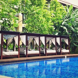conrad bali - bali honeymoon packages - suite pool