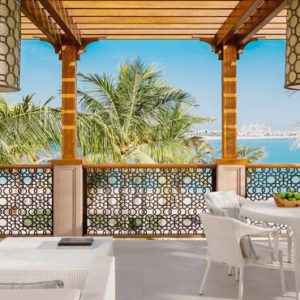 Dubai Honeymoon Packages One&Only The Palm Palm Beach Executive Suite Terrace