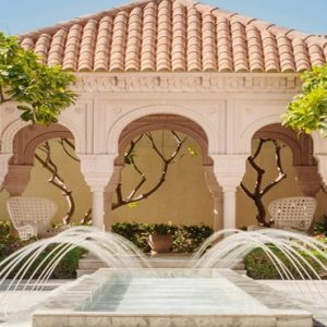 Dubai Honeymoon Packages One&Only The Palm Spa Courtyard