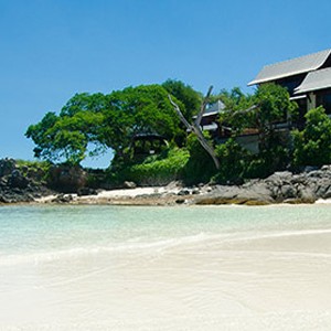 Enchanted Island Resort - Seychelles luxury honeymoon packages - beach