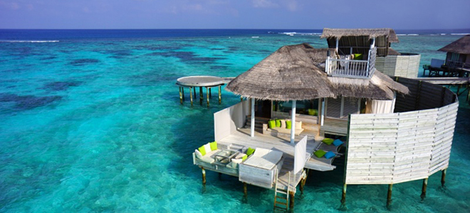 Six Senses Laamu - Maldives Honeymoon Packages - water villas