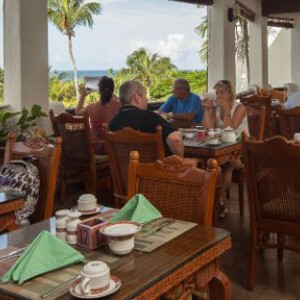 sugar cane club hotel - barbados honeymoon packages - dining
