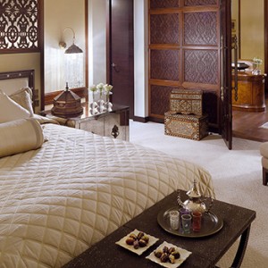 the palace downtown dubai - dubai luxury honeymoon packages - bedroom suite