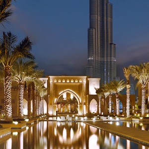 the palace downtown dubai - dubai luxury honeymoon packages - exterior