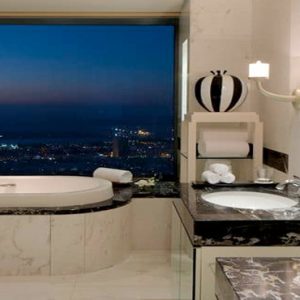 Dubai Honeymoon Packages Conrad Dubai Bath With A View