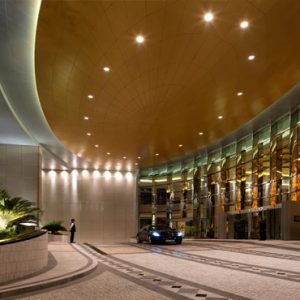 Dubai Honeymoon Packages Conrad Dubai Hotel Entrance