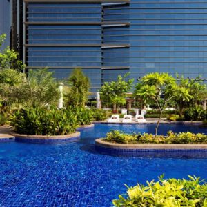 Dubai Honeymoon Packages Conrad Dubai Purobeach Urban Oasis Pool2