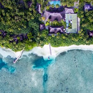 Maldives Honeymoon Packages Medhufushi Island Resort Areial View 2