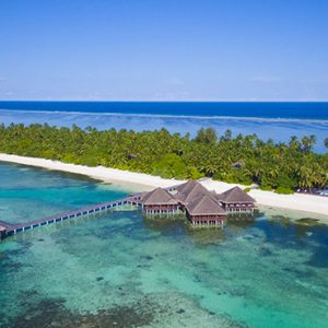 Maldives Honeymoon Packages Medhufushi Island Resort Areial View 3