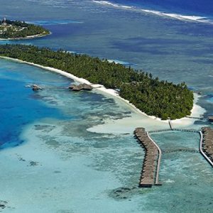 Maldives Honeymoon Packages Medhufushi Island Resort Areial View 6