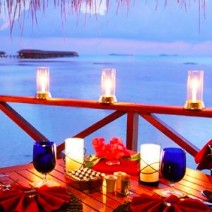 Maldives Honeymoon Packages Medhufushi Island Resort Dining