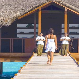 Maldives Honeymoon Packages Medhufushi Island Resort Spa Entrance