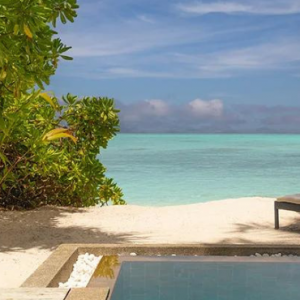 NH Collection Maldives Havodda Resort Maldives Honeymoon Packages Sunset Beach Pool Villa3