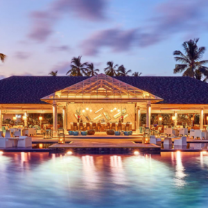 NH Collection Maldives Havodda Resort Maldives Honeymoon Packages Thari Bar At Night