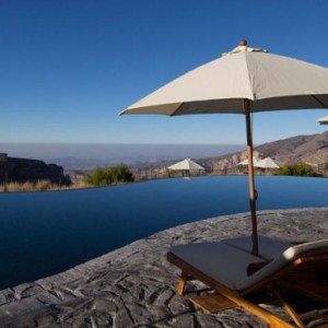 Oman Honeymoon Packages Alila Jabal Akhdar Pool 3