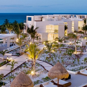 The Beloved Hotel Playa Mujeres - Mexico Honeymon Packages - Hotel at Night