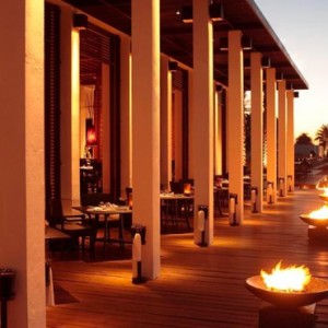 Oman Honeymoon packages The Chedi Muscat Oman Dining