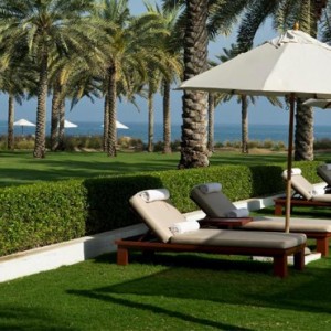 Oman Honeymoon packages The Chedi Muscat Oman Gardens