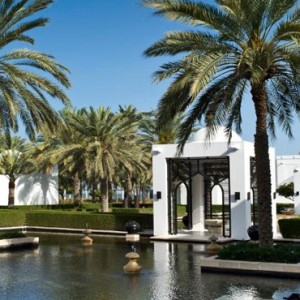 Oman Honeymoon packages The Chedi Muscat Oman Gardens 2