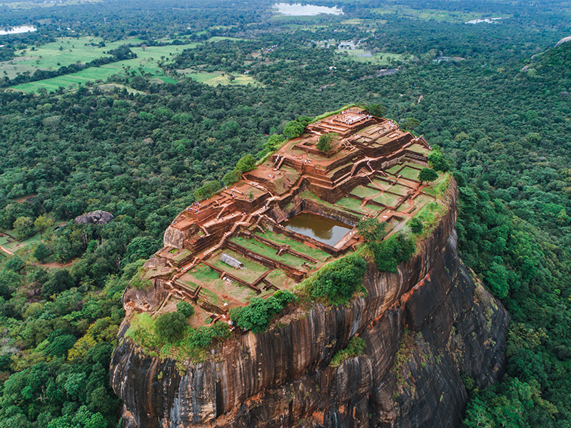 The Top Of Sigiriya Rock Best Things To Do In Sri Lanka