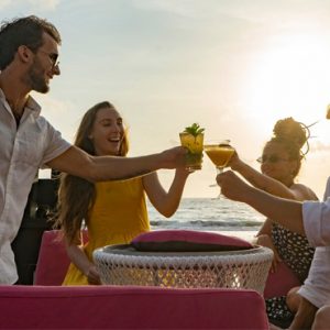 Bali Honeymoon Packages W Bali Seminyak Friends Enjoying Drinks