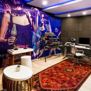 Bali Honeymoon Packages W Bali Seminyak Music Studio 2