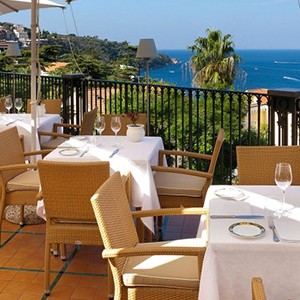 Grand Hotel La Favorita - Italy Luxury Holidays - Dine with a view