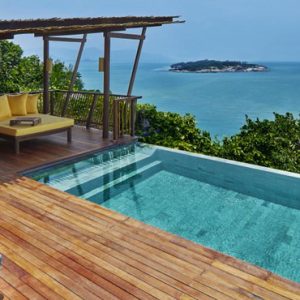 Thailand honeymoon Packages Six Senses Samui In Villa Dining