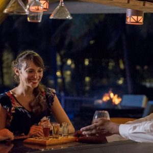 Mauritius Honeymoon Packages Solana Beach Mauritius Couple At Bar