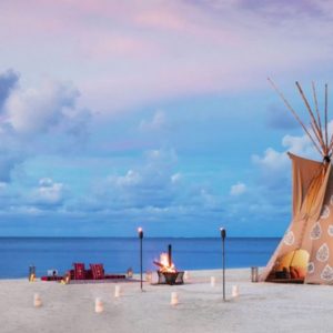 Teepee On The Beach One&Only Le Saint Geran Mauritius Honeymoons