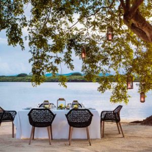 Dining On The Beach One&Only Le Saint Geran Mauritius Honeymoons