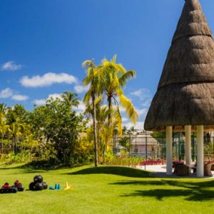 Playing Field One&Only Le Saint Geran Mauritius Honeymoons