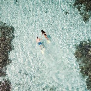 Maldives Honeymoon Packages Huvafen Fushi Maldives Snorkelling