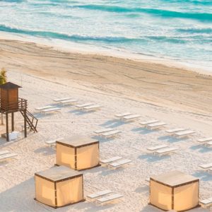 Mexico Honeymoon Packages Le Blanc Spa Resort Cancun Beach Cabana
