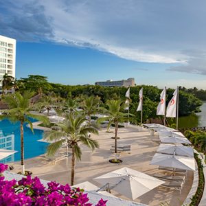 Mexico Honeymoon Packages Le Blanc Spa Resort Cancun Lagoon Pool
