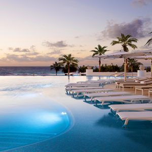 Mexico Honeymoon Packages Le Blanc Spa Resort Cancun Pool Sunrise
