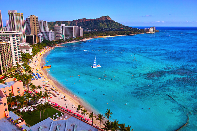 Hawaii Wakiki Beach