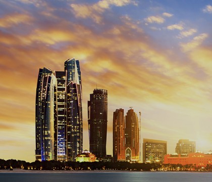 a picture of Abu Dhabi