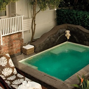 Cape Cadogan Cape Town boutique - Cape Town Honeymoons -pool