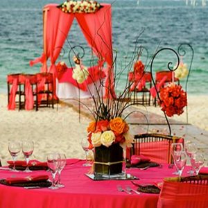 Dominican Republic Honeymoon Packages Dreams Palm Beach Punta Cana Beach Wedding Reception1