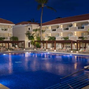 Dominican Republic Honeymoon Packages Dreams Palm Beach Punta Cana Pool At Night