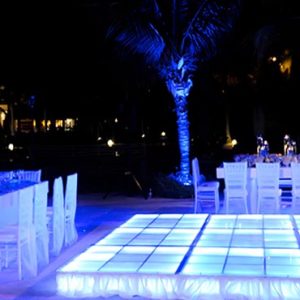 Dominican Republic Honeymoon Packages Dreams Palm Beach Punta Cana Wedding Reception Setup