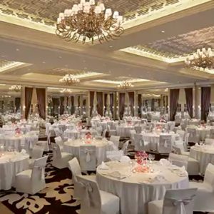 Dubai Honeymoon Packages Waldorf Astoria Dubai Palm Jumeirah Wedding Reception